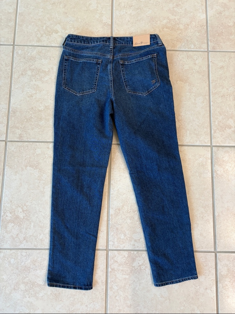 Seven Dark Blue Women’s Straight Jeans